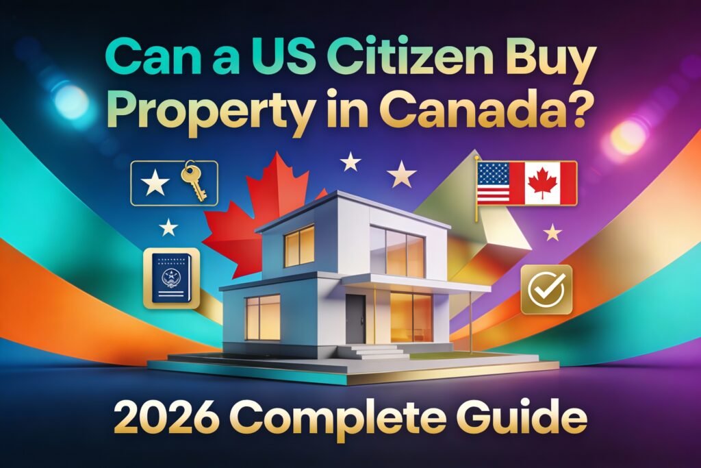 Can a US Citizen Buy Property in Canada 2026 Complete Guide